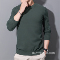 Sweater Warm Pullover para masculino Jacquard